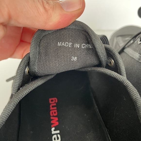 Alexander Wang Black Minimalist Sneakers - Picture 7 of 9